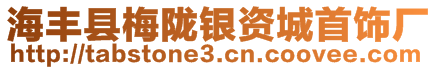 海豐縣梅隴銀資城首飾廠