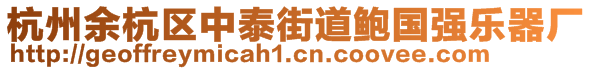 杭州余杭區(qū)中泰街道鮑國強(qiáng)樂器廠