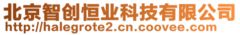 北京智創(chuàng)恒業(yè)科技有限公司