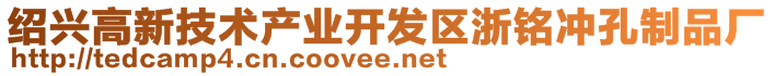 紹興高新技術(shù)產(chǎn)業(yè)開(kāi)發(fā)區(qū)浙銘沖孔制品廠(chǎng)