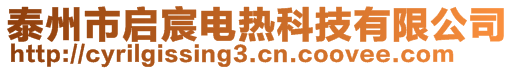 泰州市启宸电热科技有限公司