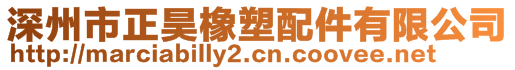 深州市正昊橡塑配件有限公司