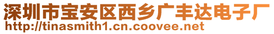 深圳市宝安区西乡广丰达电子厂