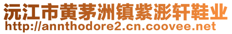 沅江市黃茅洲鎮(zhèn)紫浵軒鞋業(yè)