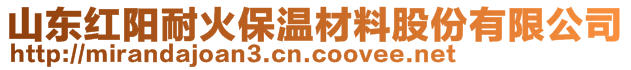 山東紅陽耐火保溫材料股份有限公司