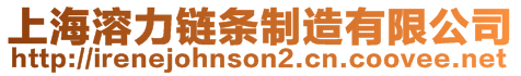上海溶力鏈條制造有限公司