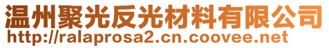 溫州聚光反光材料有限公司