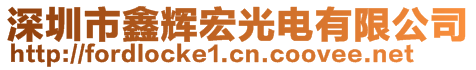 深圳市鑫輝宏光電有限公司