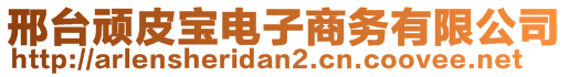 邢臺頑皮寶電子商務(wù)有限公司