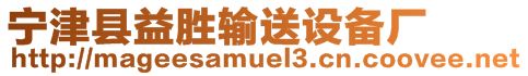 寧津縣益勝輸送設(shè)備廠