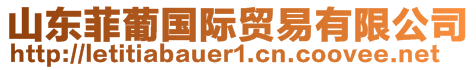 山東菲葡國(guó)際貿(mào)易有限公司