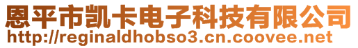 恩平市凱卡電子科技有限公司