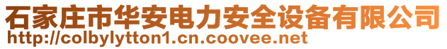 石家庄市华安电力安全设备有限公司