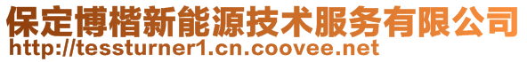 保定博楷新能源技術(shù)服務(wù)有限公司