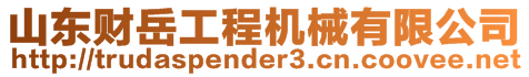 山東財岳工程機(jī)械有限公司