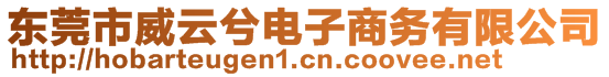 东莞市威云兮电子商务有限公司