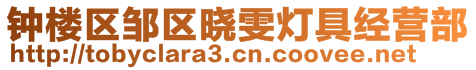 钟楼区邹区晓雯灯具经营部