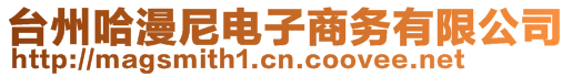 臺(tái)州哈漫尼電子商務(wù)有限公司