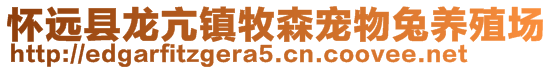 懷遠(yuǎn)縣龍亢鎮(zhèn)牧森寵物兔養(yǎng)殖場(chǎng)