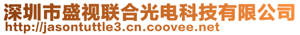 深圳市盛視聯(lián)合光電科技有限公司