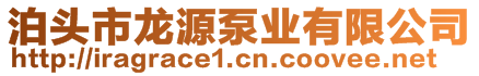 泊头市龙源泵业有限公司