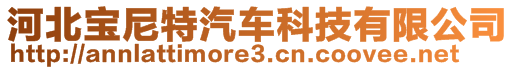 河北寶尼特汽車科技有限公司