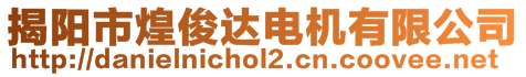 揭陽(yáng)市煌俊達(dá)電機(jī)有限公司