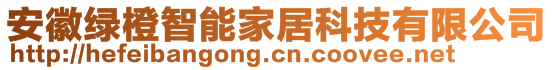 安徽綠橙智能家居科技有限公司