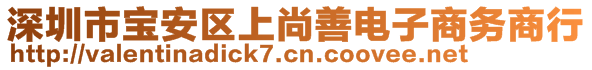 深圳市寶安區(qū)上尚善電子商務(wù)商行