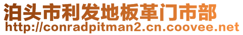 泊頭市利發(fā)地板革門市部