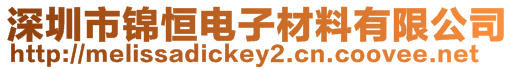 深圳市锦恒电子材料有限公司