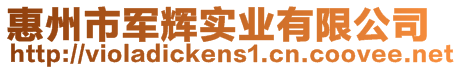 惠州市軍輝實(shí)業(yè)有限公司