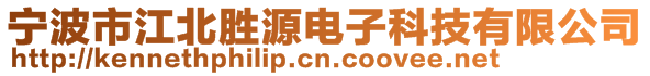 宁波市江北胜源电子科技有限公司