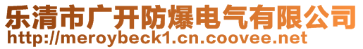 乐清市广开防爆电气有限公司