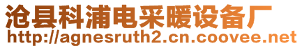 滄縣科浦電采暖設(shè)備廠