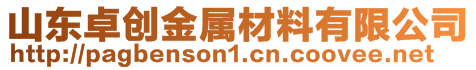 山東卓創金屬材料有限公司
