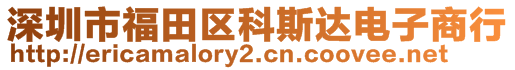 深圳市福田區(qū)科斯達(dá)電子商行