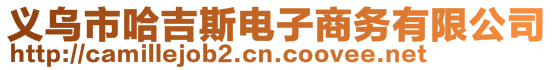 義烏市哈吉斯電子商務(wù)有限公司