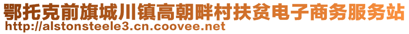 鄂托克前旗城川鎮(zhèn)高朝畔村扶貧電子商務(wù)服務(wù)站