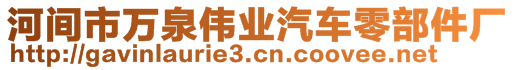 河間市萬泉偉業(yè)汽車零部件廠