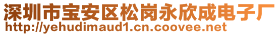 深圳市寶安區(qū)松崗永欣成電子廠