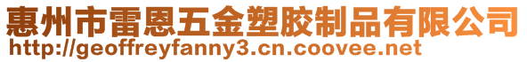 惠州市雷恩五金塑胶制品有限公司