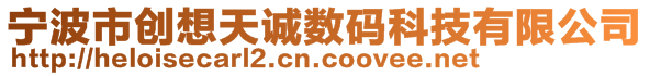 宁波市创想天诚数码科技有限公司