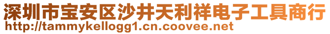 深圳市寶安區沙井天利祥電子工具商行