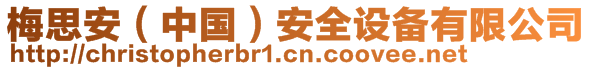 梅思安（中國(guó)）安全設(shè)備有限公司