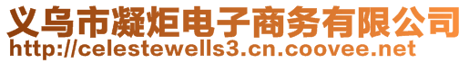 義烏市凝炬電子商務有限公司