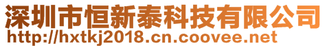 深圳市恒新泰科技有限公司