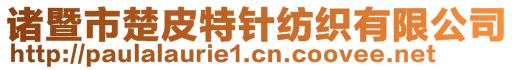 诸暨市楚皮特针纺织有限公司