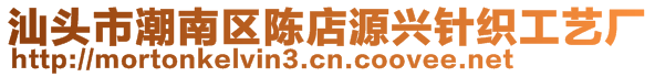 汕頭市潮南區(qū)陳店源興針織工藝廠