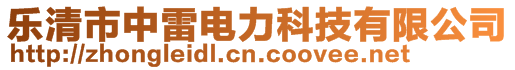 樂清市中雷電力科技有限公司